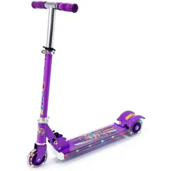 BEBESUNITA - Scooter Patineta Monopatin Niños Musica y Luces Led - Morado