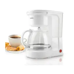 KALLEY - Cafetera 8 tazas K-CM100K Blanco
