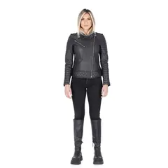 LA CHAQUETERIA - Chaqueta en Cuero Negro Nina