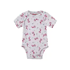 SANTANA - Body Estampado Bebé Manga Corta Niña Fucsia