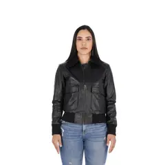 LA CHAQUETERIA - Chaqueta en cuero Negro Shayla