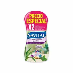SAVITAL - Shampoo fusión proteinas y sábila x 510m l+ acon x490ml