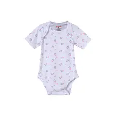 SANTANA - Body Estampado Bebé Manga Corta Niña Palo de Rosa