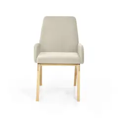 VENECIA - Silla Islandia Tela Taupe