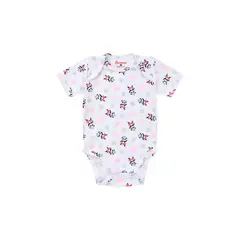 SANTANA - Body Estampado Bebé Manga Corta Niña Melón