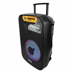 JYR TECHNOLOGY - CABINA ACTIVA RECARGABLE 2500W J5236 15 Pulgadas + Trípode