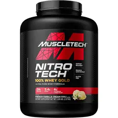 MUSCLETECH - NitroTech 100% Whey Gold 5 Libras Vainilla -