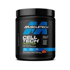 MUSCLETECH - Creactor Creatina HCL 120 Servicios Fruit Punch -