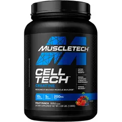 MUSCLETECH - Cell Tech Creatine 3LB Creatina Monohidratada Ganancia Muscular