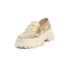 BALLERINA - Mocasines Dorado Ballerinas Moriath