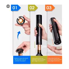 AFM - Sacacorchos Eléctrico Botón De Un Click