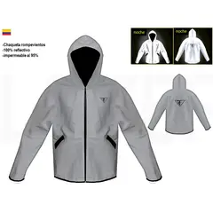 LAVEF - Chaqueta Reflectiva 100 Cortavientos Unisex TALLA M
