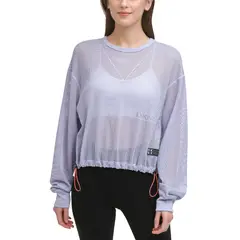 DKNY - Blusa Para Mujer Fac Lila