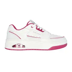 SKECHERS - TENIS BLANCO PARA MUJER SK UNO COURT COURTED WHITE 177710WFUS