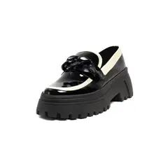 BALLERINA - Mocasines Negro x Beige Ballerinas Melissa