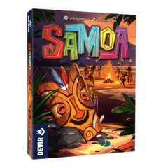 DEVIR - Juego De Mesa Samoa Estrategia En Español Adultos Niños