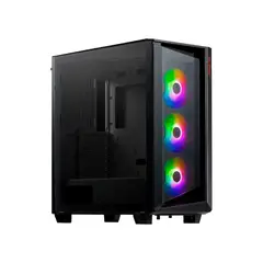 XPG - Chasis E-Atx Cruiser Vidrio Templado + 3 Fan Argb Negra