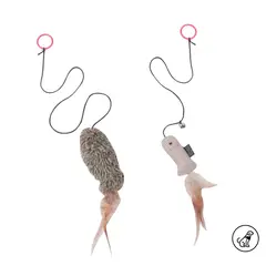TOTTO - Juguete para mascota Finger Set X2 Café