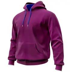 SEVEN ONE - Hoodie Buzo Algodon Perchado 280Gr - Dama