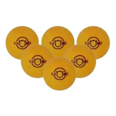 GENERICO - Pelotas Ping Pong Blue Shield 101 Bola Tenis Mesa Naranja X6