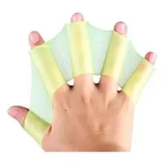 GENERICO - Aletas Mano Paleta Silicona Engranaje Natación Entrenamiento