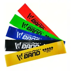 GENERICO - Banda Elástica Resistencia Wonder Roja Pilates 5 Lb Suave