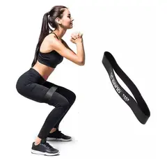 GENERICO - Banda Elástica Resistencia Wonder Negra Pilates 86lb Yoga