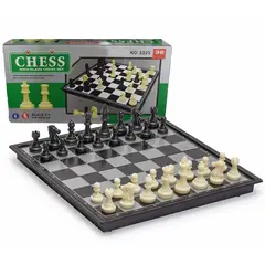 GENERICO - Ajedrez Magnetico Juego De Mesa Portable Chess 25 Cm X 25 Cm