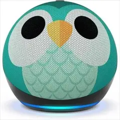 AMAZON - Echo Dot 5th Gen Kids buho Con Asistente Virtual Alexa Owl 110v240v