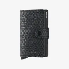 SECRID - Billetera Mini Hexagon Negro_.
