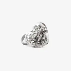 PYLONES - Anillo Hecho A Mano Corazón Mediano