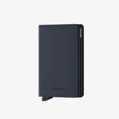 SECRID - Billetera Compacta Slim Azul_.