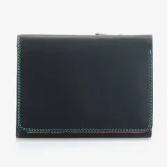 MYWALIT - Billetera Con Cremallera Negra_.