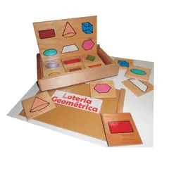 MAFEGO - Juego didáctico de figuras geométricas En Caja