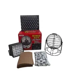 GENERICO - BINGO JUEGO DE MESA PARA COMPRATIR CON FAMILIA Y AMIGOS
