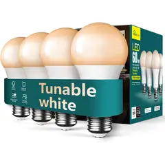 GEF - Bombillo Inteligente Regulable Luz Blanca Alexa Google Home