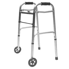 KONFORT PLUS - Caminador con Ruedas en Aluminio Anodizado Konfort Plus_.