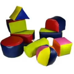 MAFEGO - Mini Gimnasio En Espuma X 9 Fichas Mfgsp102 Multicolo