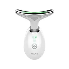 GENERICO - Masajeador Facial Electrico Luz Led Antiarruga Limpieza Piel