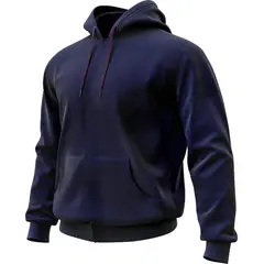 SEVEN ONE - Hoodie Buzo Algodon Perchado 280Gr - Dama