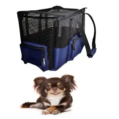 GENERICO - Maletín GUACAL Cargador En Malla PEQUEÑO Para Perros Y Gatos