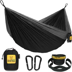 GEF - Hamaca Portatil Ultraliviana Correas Extra Largas Acampar