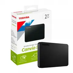 TOSHIBA - Disco Duro Externo Canvio Basics 2tb Negro Usb 3.0