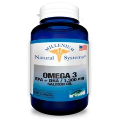 MILENIUM - Omega 3 1300mg epa + dha 100 softgels natural systems_.