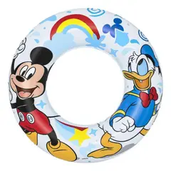 BESTWAY - Flotador Piscina Aro Mickey Mouse Unisex 91004