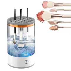 GENERICO - Lavadora Limpiador De Maquillaje Para Set De Brochas
