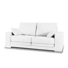 MAGIC CLASS - SOFÁ MODERNO WILLIS MICROFIBRA BLANCO