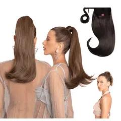 MY DOLL HAIR - Ponytail Paris 18 pulgadas - Castaño Chocolate