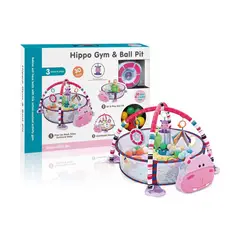GENERICO - Gimnasio Para Bebe Interactivo Piscina 30 Pelotas 3 -1 Hipo