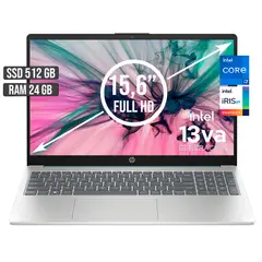 HP - PORTATIL INTEL CORE I7-1355U SSD 512GB RAM 24GB LED 15,6 FULL HD